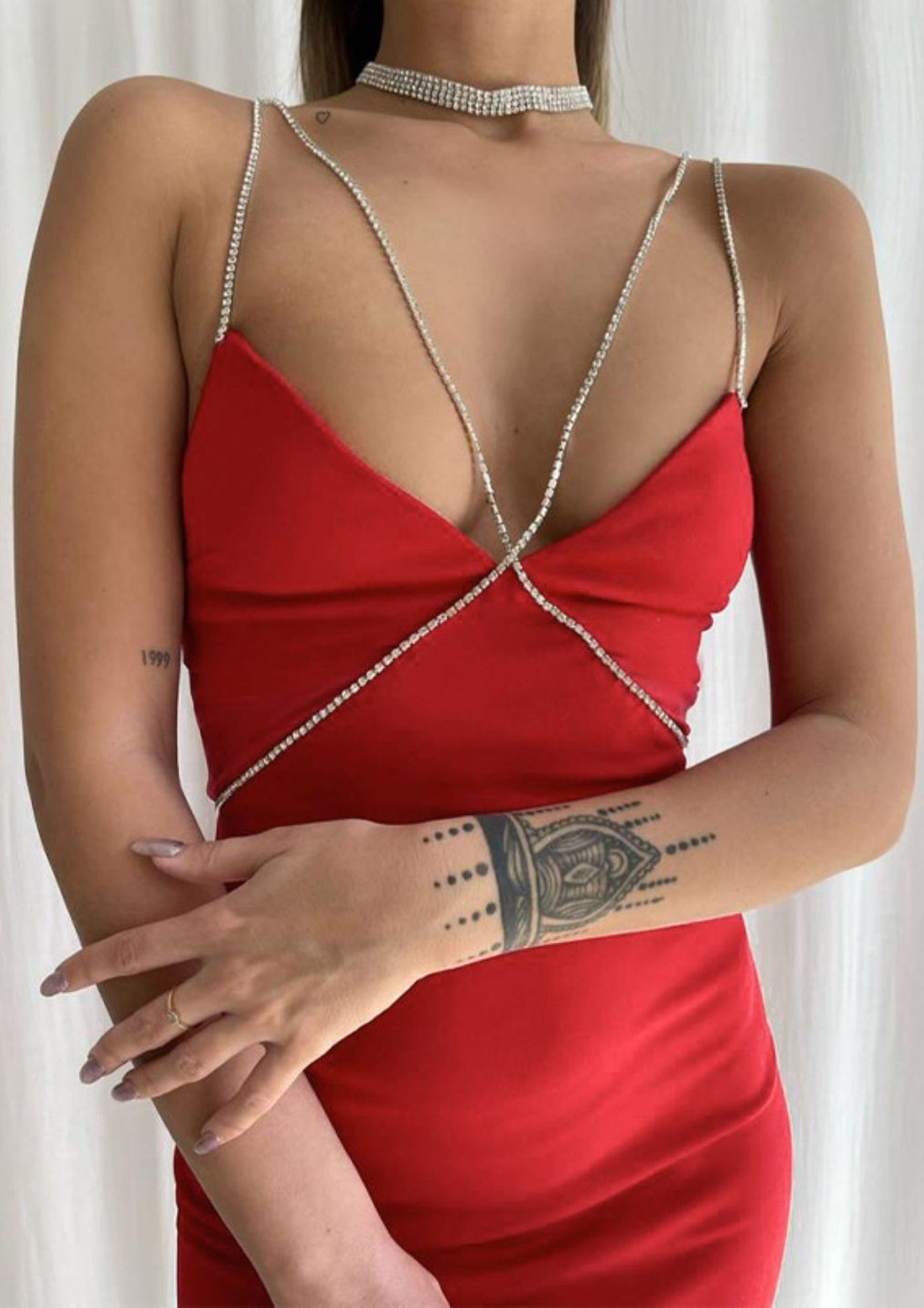 Strappy Short Bodycon Dress